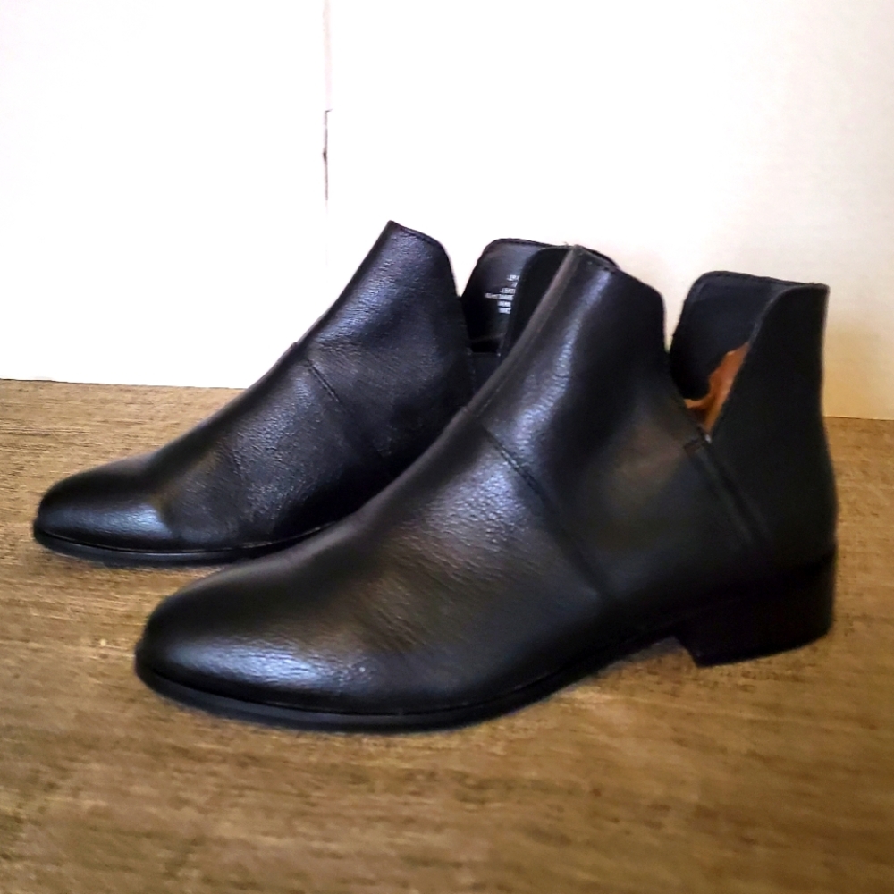 Lucky Brand Black Paramo Ankle Boots
